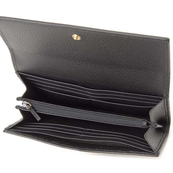 GUCCI（グッチ） 長財布 レディース ブラック 456116 CAO0G 1000