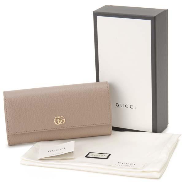 GUCCI（グッチ） 長財布 レディース ピンクベージュ 456116 CAO0G 5729