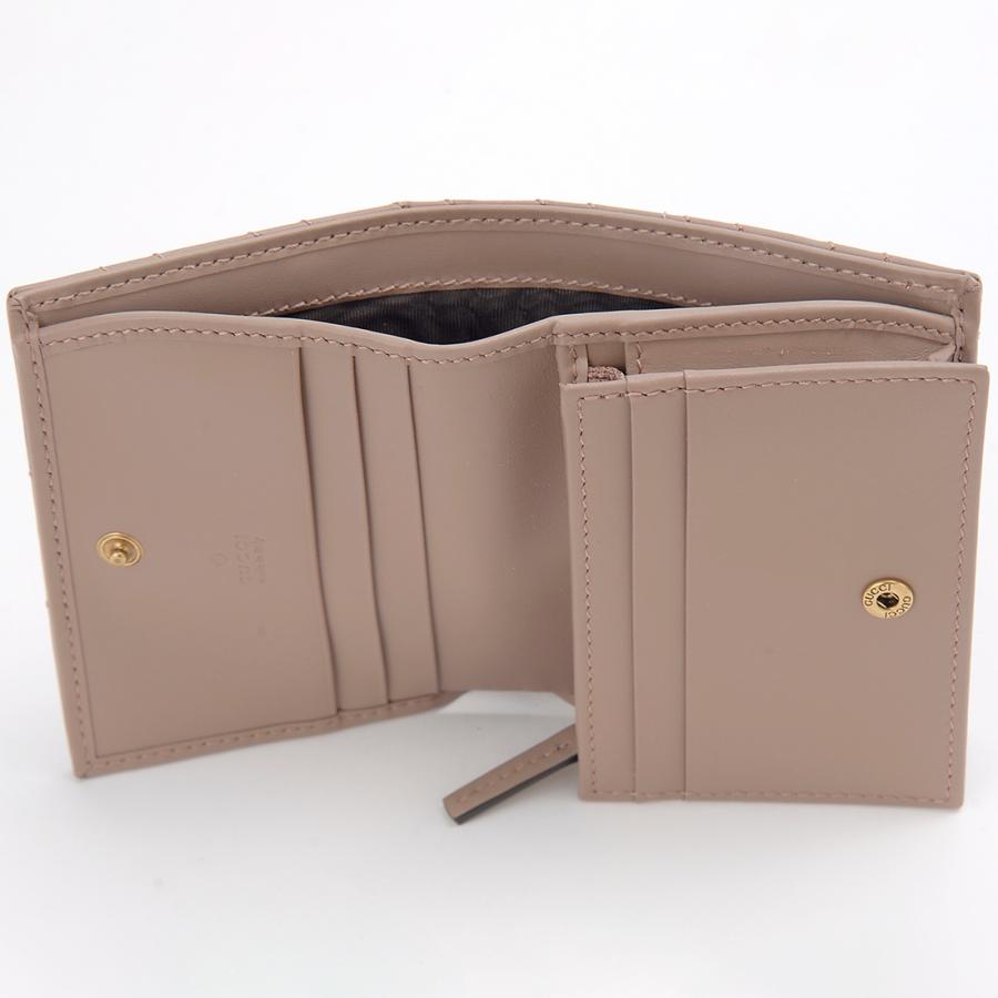 GUCCI グッチ 二つ折り財布 レディース ローズ 466492 DTD1T GUCCI グッチ 二つ折り財布 レディース ローズ 466492 DTD1T