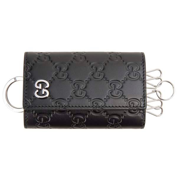 GUCCI（グッチ） キーケース メンズ ブラック 黒 473924 CWC1N 1000