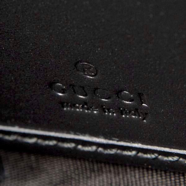 GUCCI（グッチ） ラウンドファスナー長財布 メンズ ブラック 黒 473928