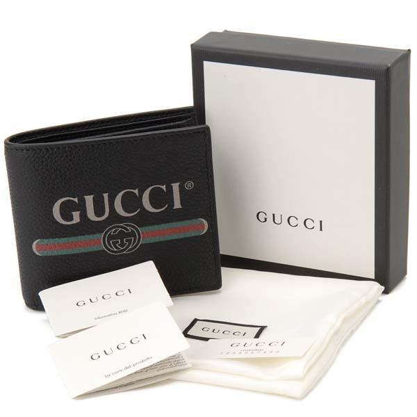 GUCCI 二つ折り財布 グッチ 日本限定 ダブルG 二つ折り財布 ブラック レザー | GUCCI® JP