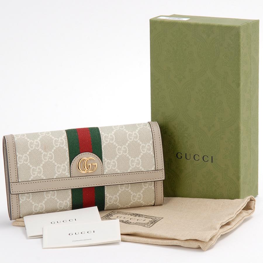 GUCCI グッチ 長財布 ベージュ 523153 UULAG 9682 オフィディア GUCCI グッチ 長財布 ベージュ 523153 UULAG 9682 オフィディア