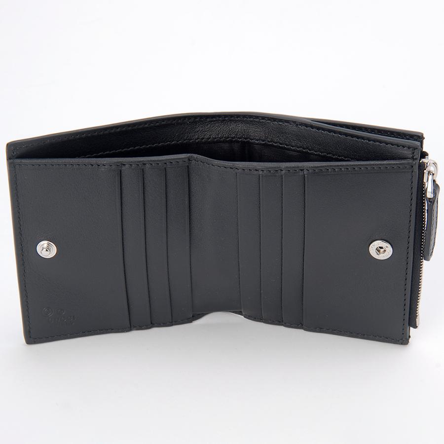 GUCCI グッチ 二つ折り財布 544475 BMJ1N 1000 マイクロ GUCCI グッチ 二つ折り財布 544475 BMJ1N 1000 マイクロ