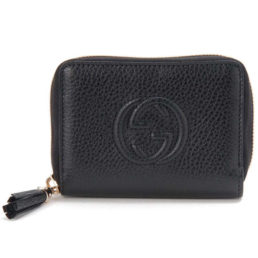 GUCCI グッチ アウトレット 二つ折り財布 レディース ブラック