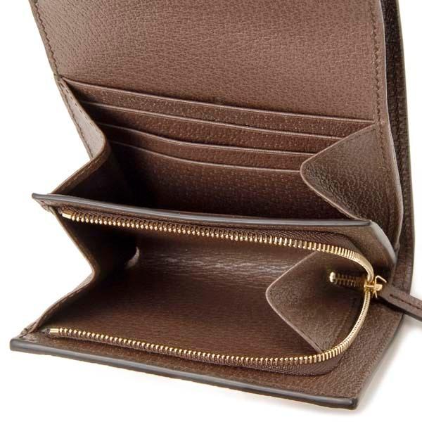 GUCCI（グッチ） 二つ折り財布 レディース GGスプリーム キャンバス