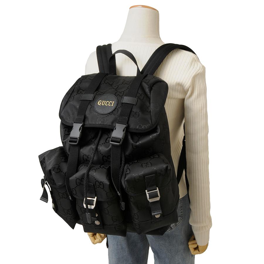 GUCCI グッチ リュック ブラック 626160 H9HFN 1000 オフザ GUCCI グッチ リュック ブラック 626160 H9HFN 1000 オフザ