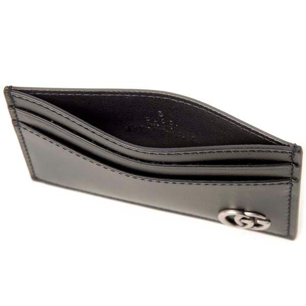 GUCCI（グッチ） カードケース ブラック ダブルG 657588 0YK0N 1000 GG