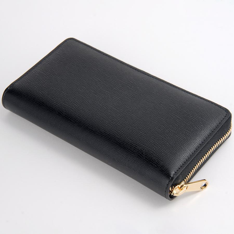 GUCCI グッチ 長財布 ブラック 772642 0OP0N 1000 スクリプト ジップ  