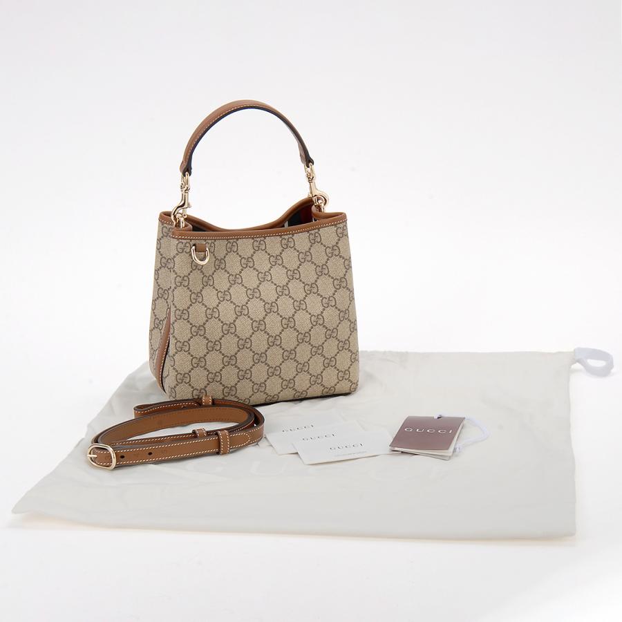 GUCCI グッチ ハンドバッグ レディース ベージュ 815118FAD6L9758 GG EMBLEM GUCCI（グッチ） ハンドバッグ レディース ベージュ 815118FAD6L9758