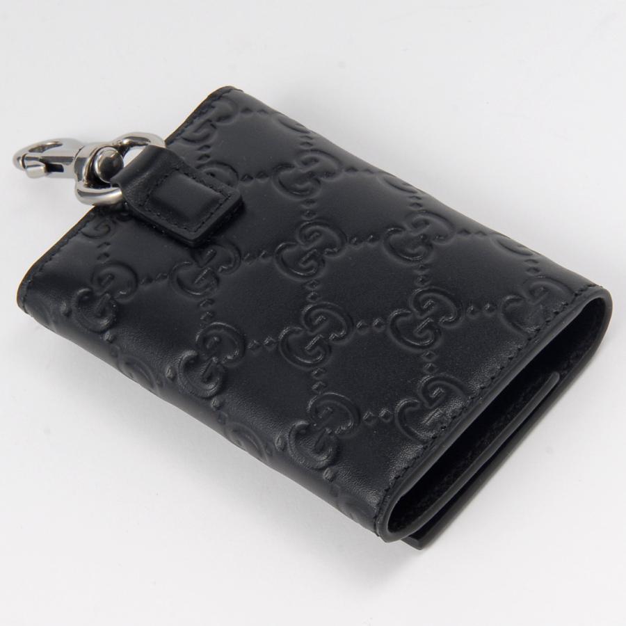 GUCCI（グッチ） キーケース メンズ ブラック 850212AAFDV1000 GG