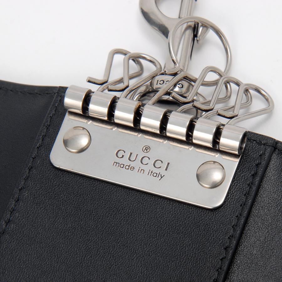 GUCCI（グッチ） キーケース メンズ ブラック 850212AAFDV1000 GG