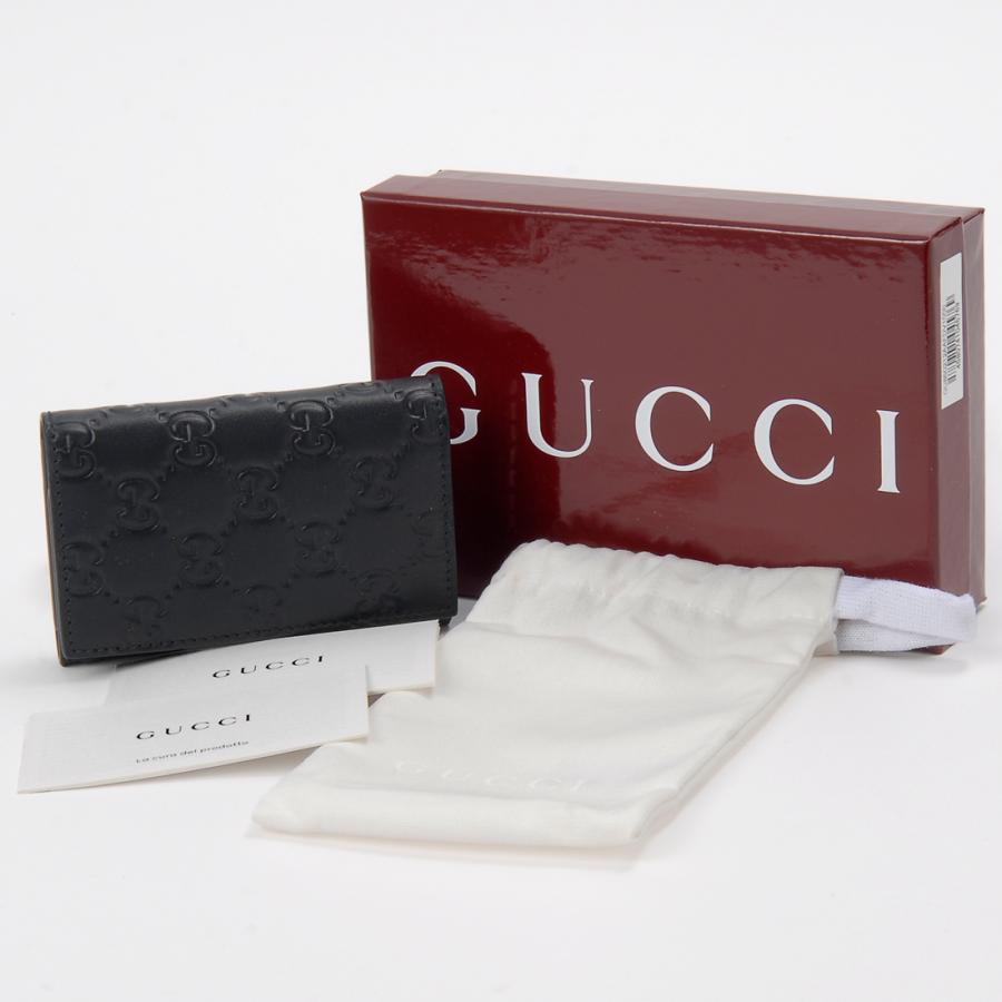 GUCCI（グッチ） キーケース メンズ ブラック 850212AAFDV1000 GG