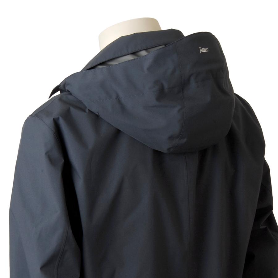 スーパーセール ヘルノ HERNO コート メンズ ネイビー IM000349U 9201 UOMOの画像