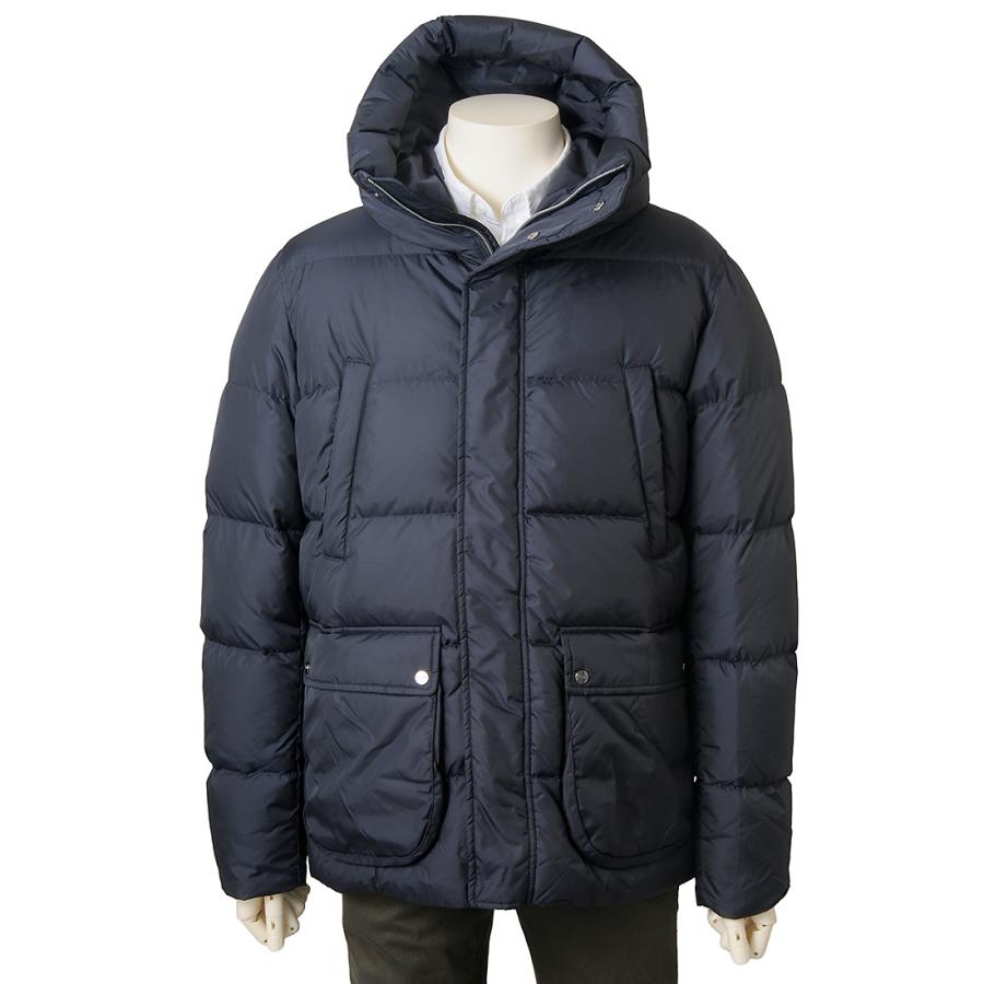 HERNO ヘルノ　ダウンジレ サイズ44 ブルーグレー　ネイビー HERNO（ヘルノ） GW タイムセール ダウンジャケット メンズ ブルー