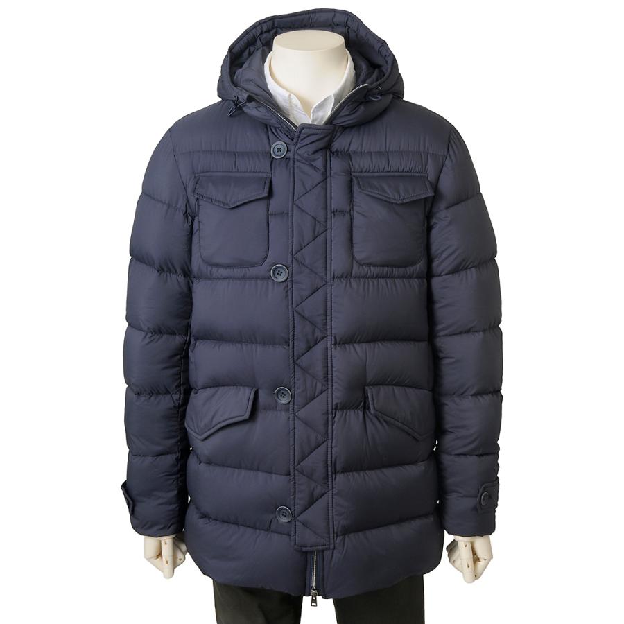 HERNO（ヘルノ） 只今決算セール ダウンジャケット メンズ ネイビー