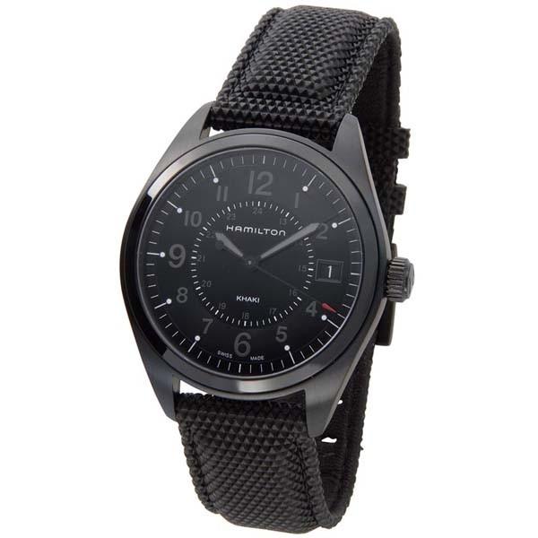 HAMILTON ハミルトン メンズ 腕時計 H68401735 Khaki Field カーキ フィールド ブラック 新品 送料無料 | KHAKI FIELD | 01