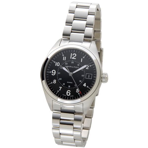 ハミルトン HAMILTON カーキ フィールド H68551933 ブラック メンズ 腕時計 送料無料 新品  新品 | HAMILTON | 01