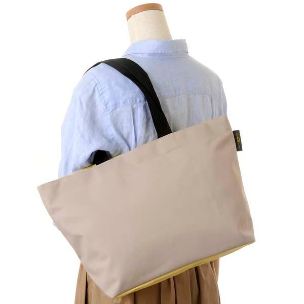 Herve Chapelier（エルベシャプリエ） トートバッグ NACRE/PAILLE
