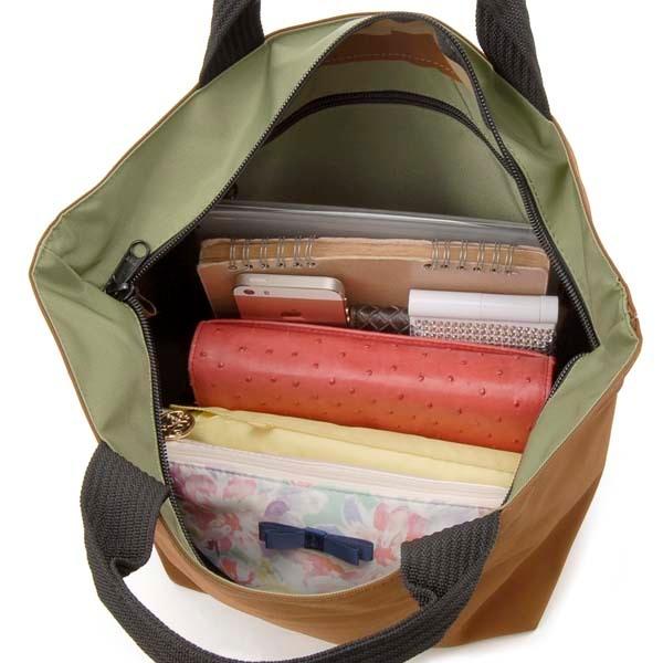 Herve Chapelier エルベシャプリエ トートバッグ レディース