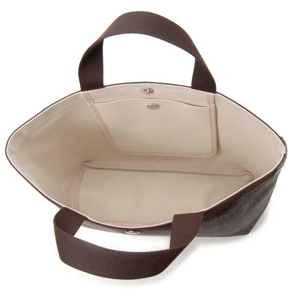 Herve Chapelier エルベシャプリエ 704C ブラック&モカ Herve Chapelier（エルベシャプリエ） トートバッグ レディース モカ