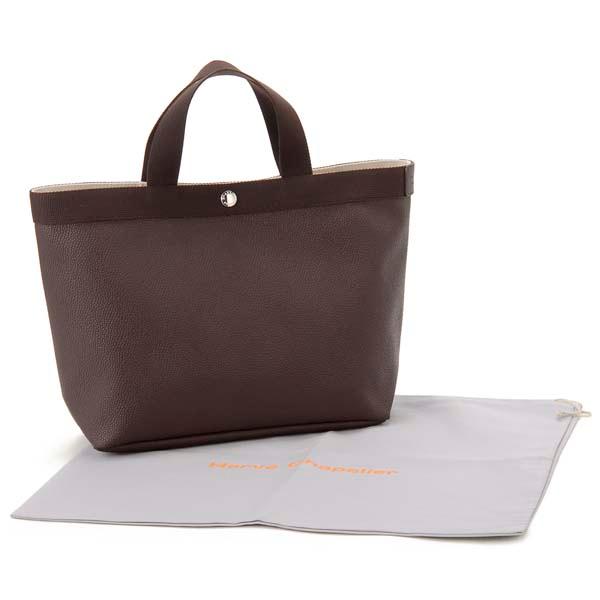 Herve Chapelier エルベシャプリエ トートバッグ レディース モカ  