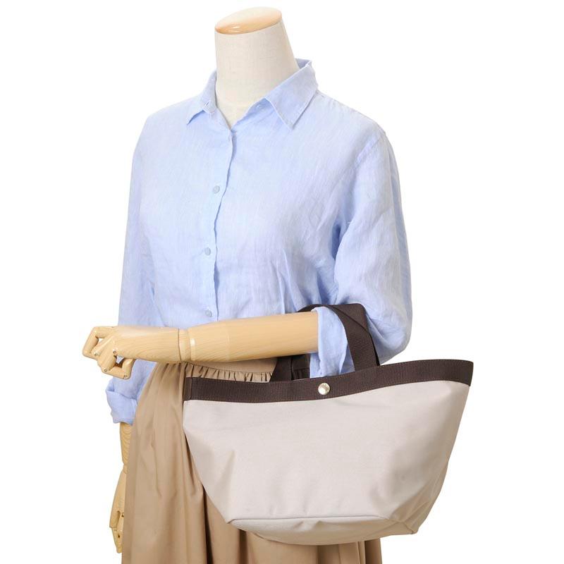 エルベシャプリエ Herve Chapelier トートバッグ 707C 6369 ナイロン 舟型トートM MASTIC マスティック レディース 新品