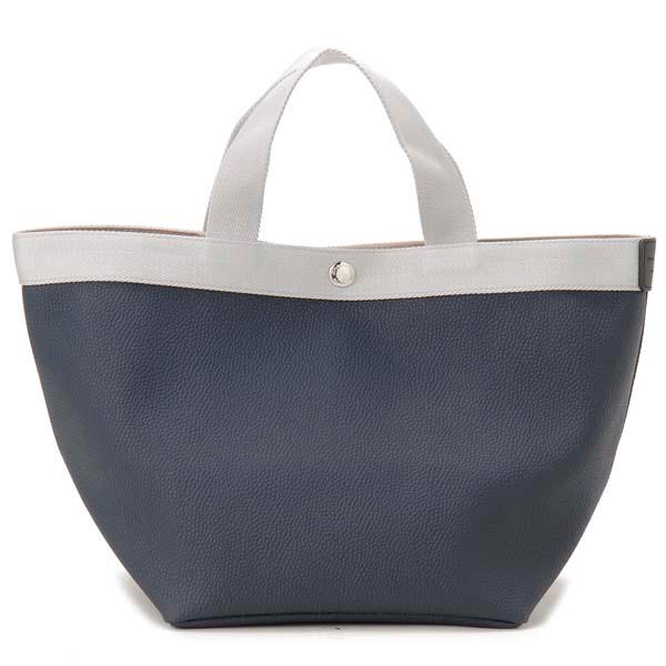 エルベシャプリエ バッグ Herve レディースファッション Chapelier トートバッグ レディース ネイビー スクエア 707gp スクエア S Select