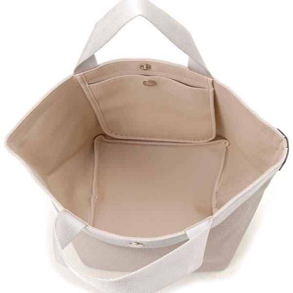 【希少色】エルベシャプリエ 707GP シルバー マスティック 舟形トートM美品 Herve Chapelier（エルベシャプリエ） トートバッグ 707GP-6381 舟型