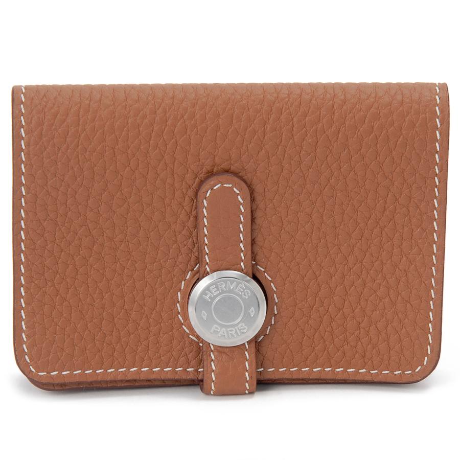 HERMES（エルメス） 名刺入れ カードケース ゴールド H044083 CK37