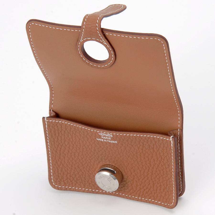HERMES（エルメス） 名刺入れ カードケース ゴールド H044083 CK37