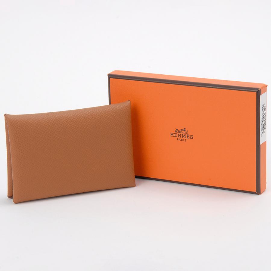 HERMES 名刺入れ　カルヴィ　カードケース 正規品】HERMES エルメス カルヴィ/名刺入れ名刺ケースカード