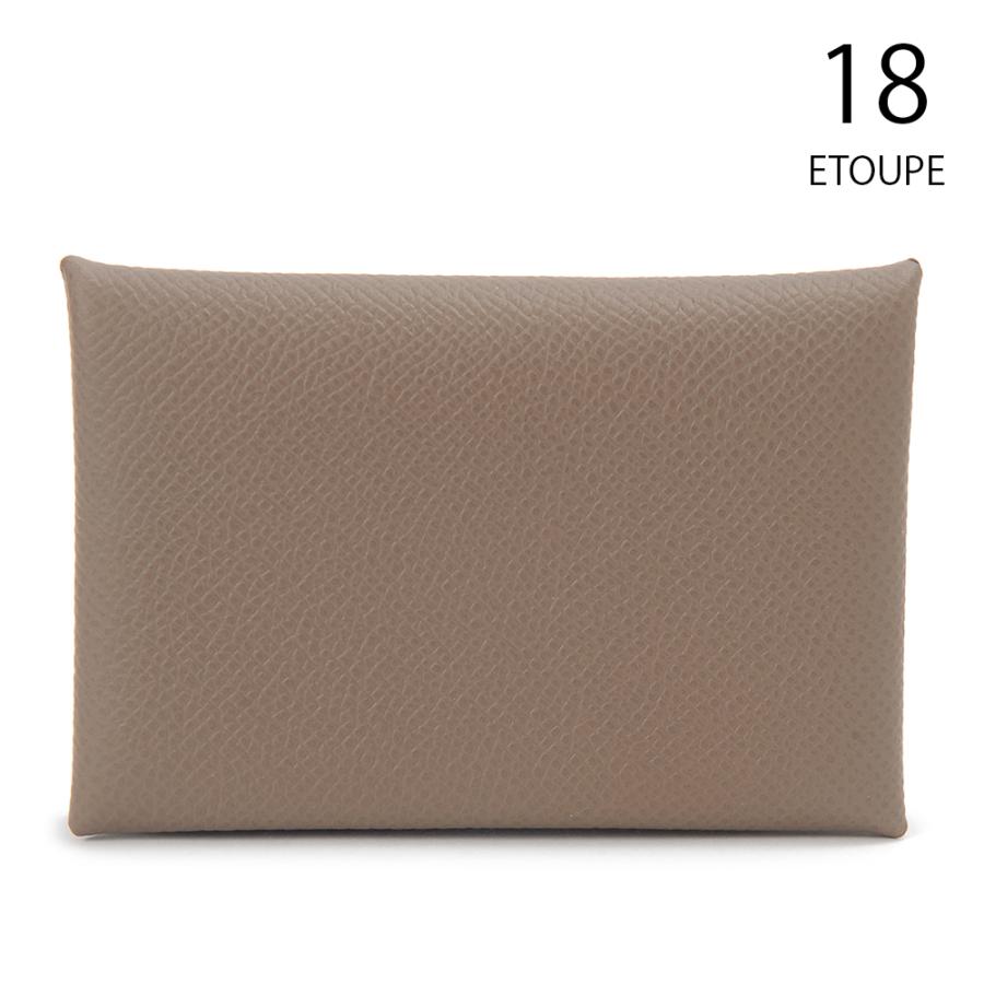 2021年製✨未使用 HERMES カルヴィ ケース 名刺入れ エトープ HERMES（エルメス） カードケース 名刺入れ H044164CK カルヴィ : s