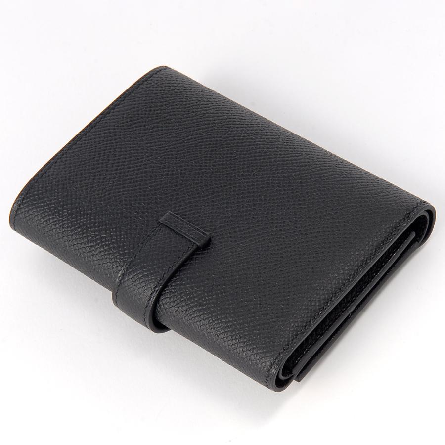 HERMES（エルメス） 二つ折り財布 レディース ブラック H082875CK 89
