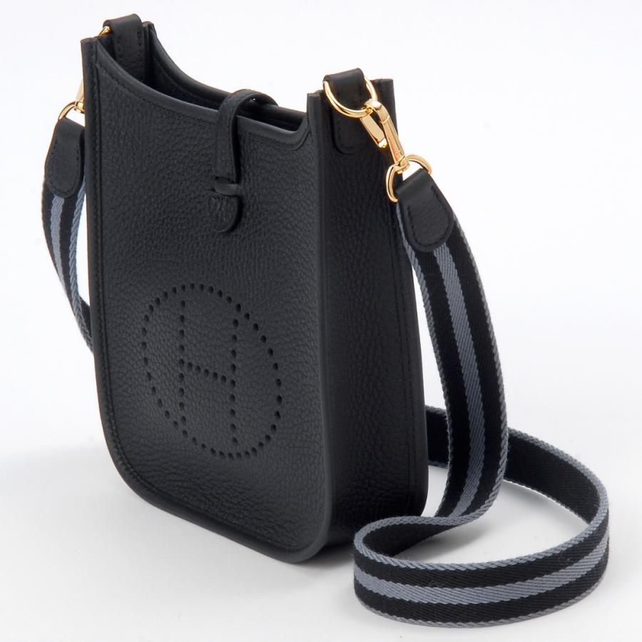 HERMES（エルメス） エブリン ショルダーバッグ レディース ブラック