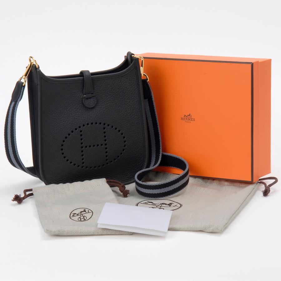 HERMES（エルメス） エブリン ショルダーバッグ レディース ブラック