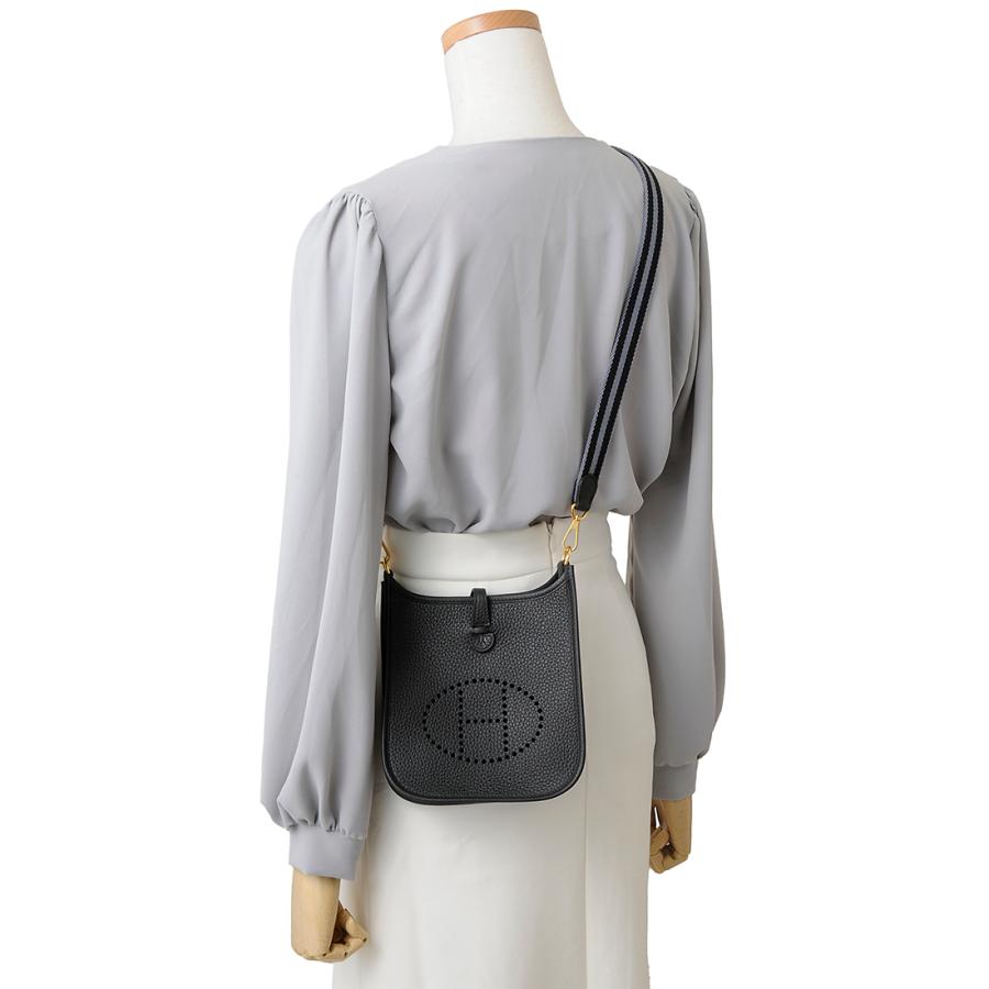 まんまる　美品【HERMES】エブリン  GM ブラック ショルダーバッグ 楽天市場】エルメス エブリン gm ブラックの通販