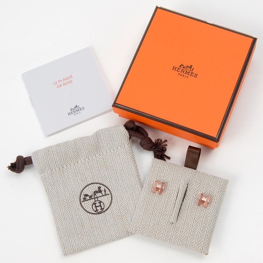 HERMES（エルメス） ピアス レディース ピンク 100065FOB4 ポップH