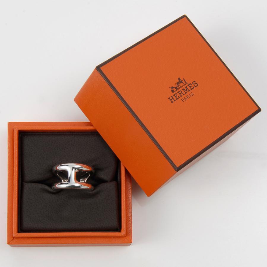 エルメス HERMES リング 指輪 レディース シルバー H102539B オスモズPMの画像