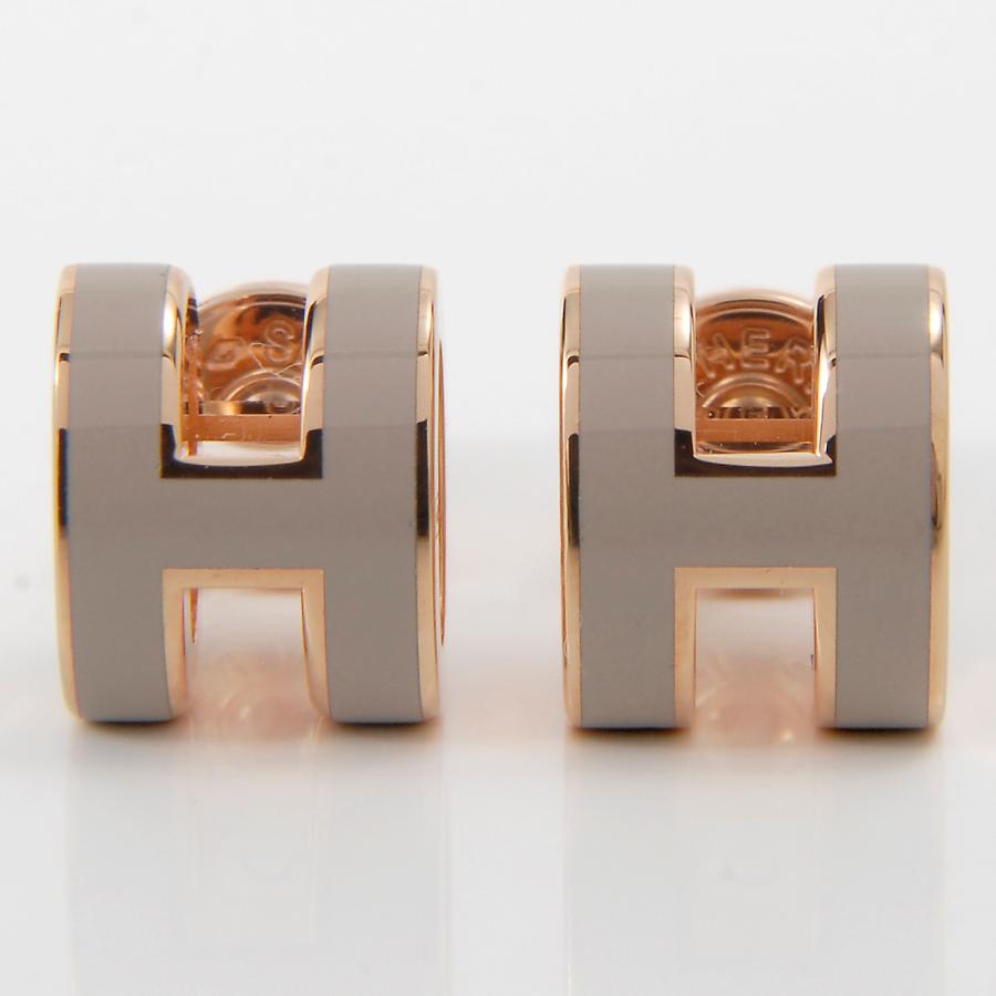 Hermes エルメス ピアス レディース H608002FO55 ミニポップHの画像