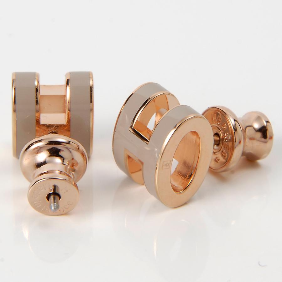 Hermes エルメス ピアス レディース H608002FO55 ミニポップHの画像