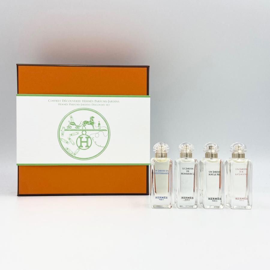 エルメス HERMES ガーデンシリーズフレグランスミニチュアセット 7.5ml×4 レディース :HERNIWAIEDT4PSETN3:s