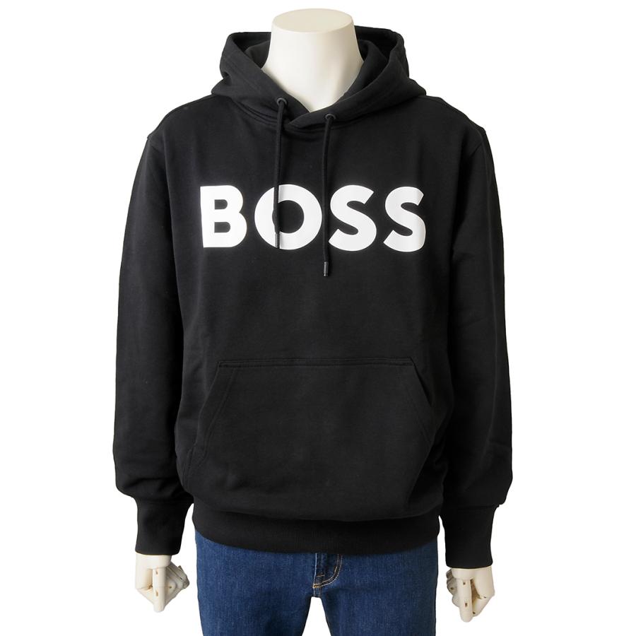 HUGO BOSS ヒューゴボス フーディ パーカー メンズ ブラック 50523074 001 HOODIE HUGO BOSS（ヒューゴ・ボス） フーディ パーカー メンズ ブラック