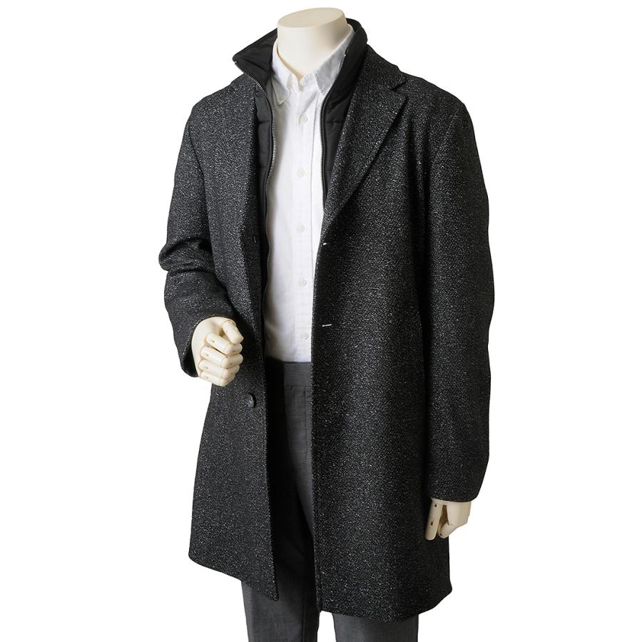 HUGO BOSS ヒューゴボス コート メンズ ブラック 50528177 001 HUGO BOSS ヒューゴボス コート メンズ ブラック 50528177 001