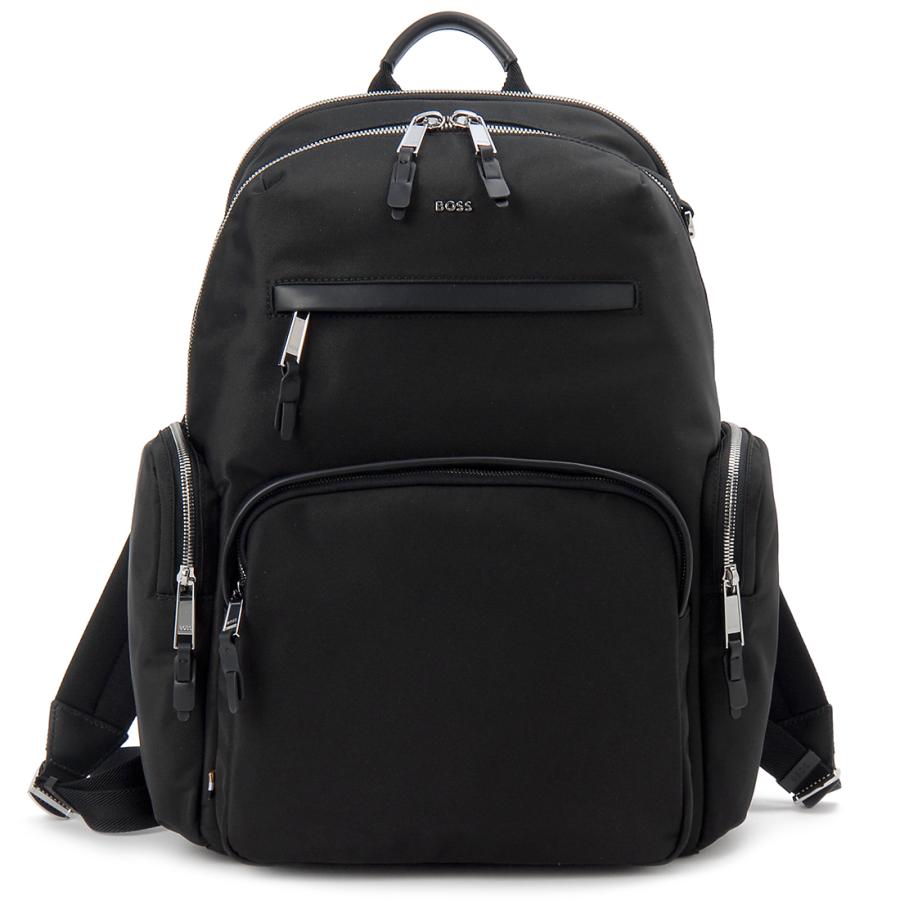 HUGO BOSS ブラック リュック 50536485 001-Black HUGO BOSS（ヒューゴ・ボス） リュック バックパック メンズ 50536485