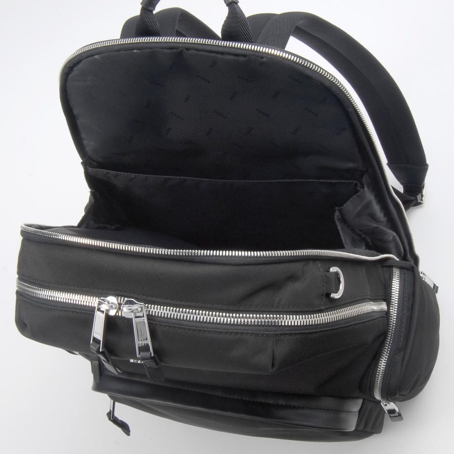 極美品 現行 HUGO BOSS ヒューゴボス リュック バックパック ブラック HUGO BOSS（ヒューゴ・ボス） リュック バックパック メンズ 50536485
