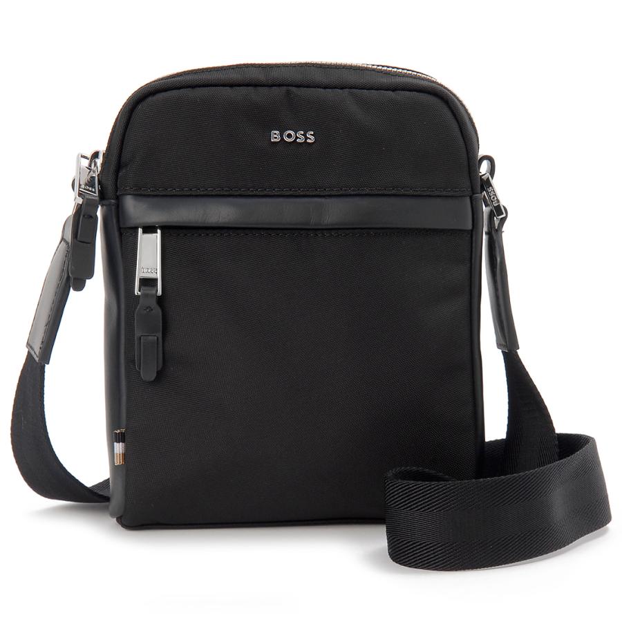 HUGO BOSS ヒューゴボス ショルダーバッグ メンズ ブラック 50536491 001 HIGHWAY HUGO BOSS（ヒューゴ・ボス） ショルダーバッグ メンズ ブラック