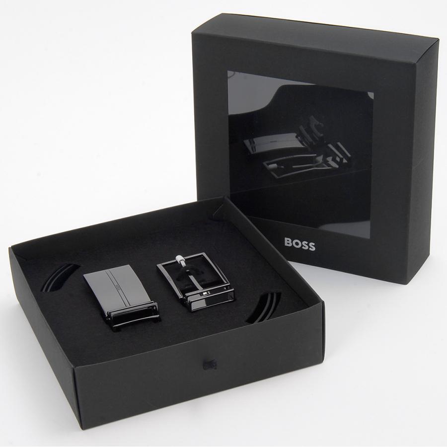 HUGO BOSS ヒューゴボス ベルトセット メンズ ブラック 50537099 004 GOMERO HUGO BOSS（ヒューゴ・ボス） ベルトセット メンズ ブラック 50537099