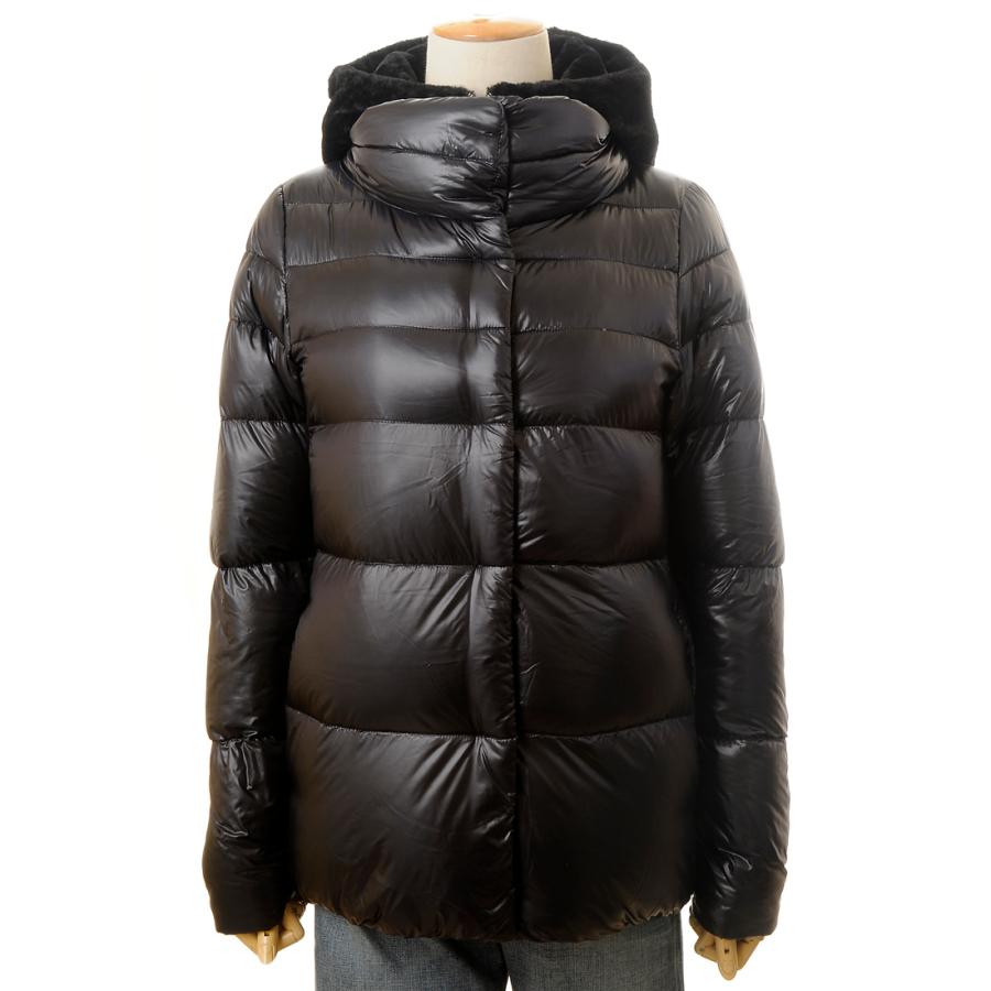 Herno ブラックダウンジャケット HERNOブラックダウンジャケット