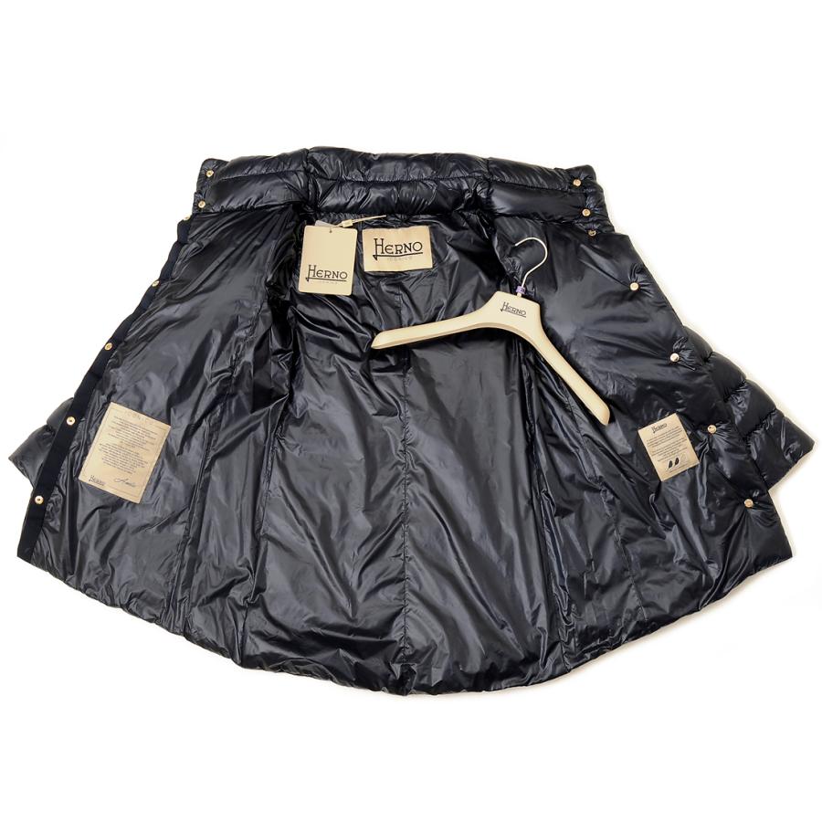 HERNO ヘルノ ダウンジャケット レディース ネイビー PI0505DIC